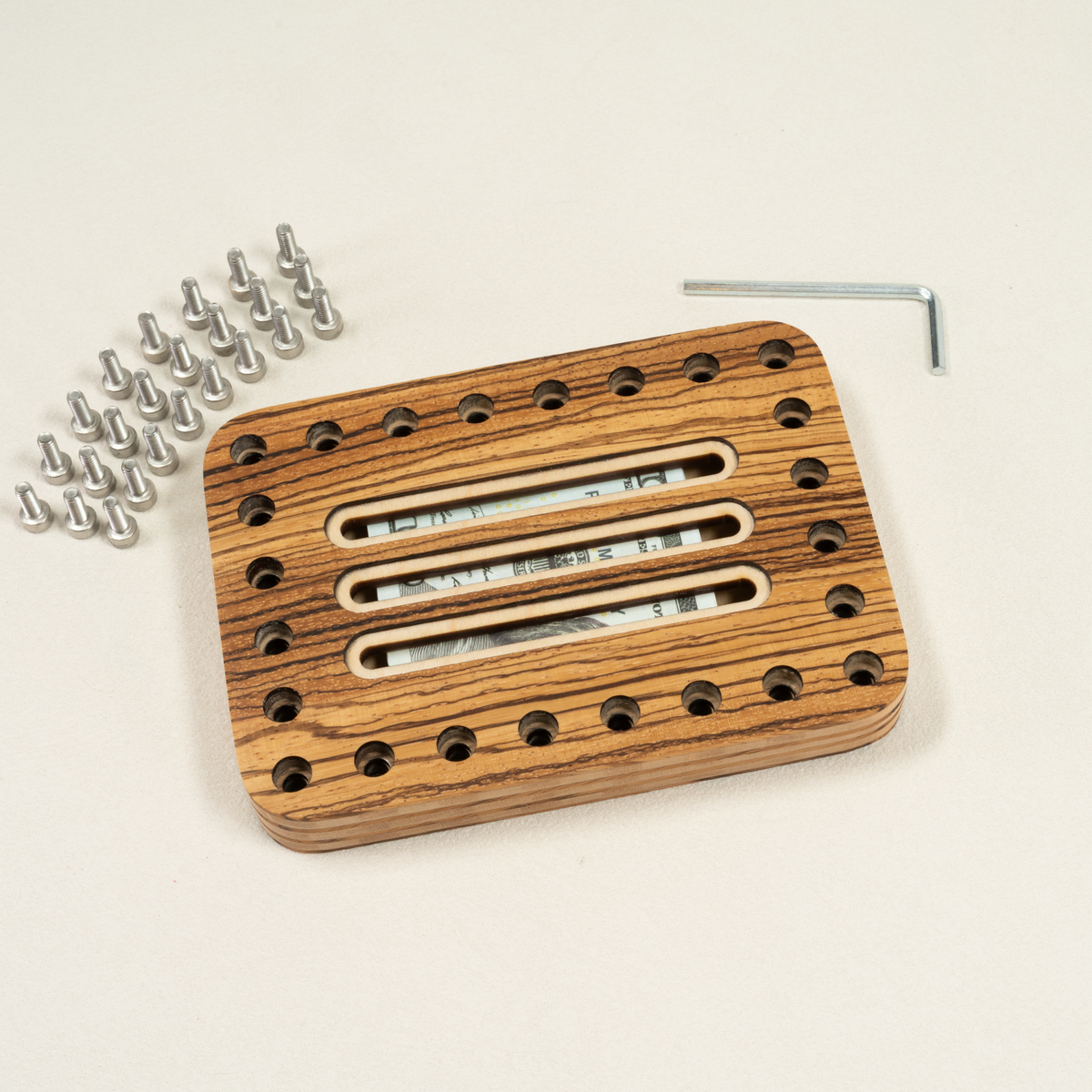 Heirloom Edition: Hardwood Lockup Gift Card Holder