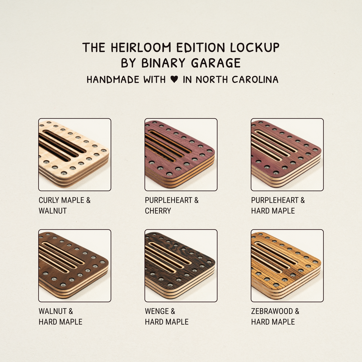 Heirloom Edition: Hardwood Lockup Gift Card Holder