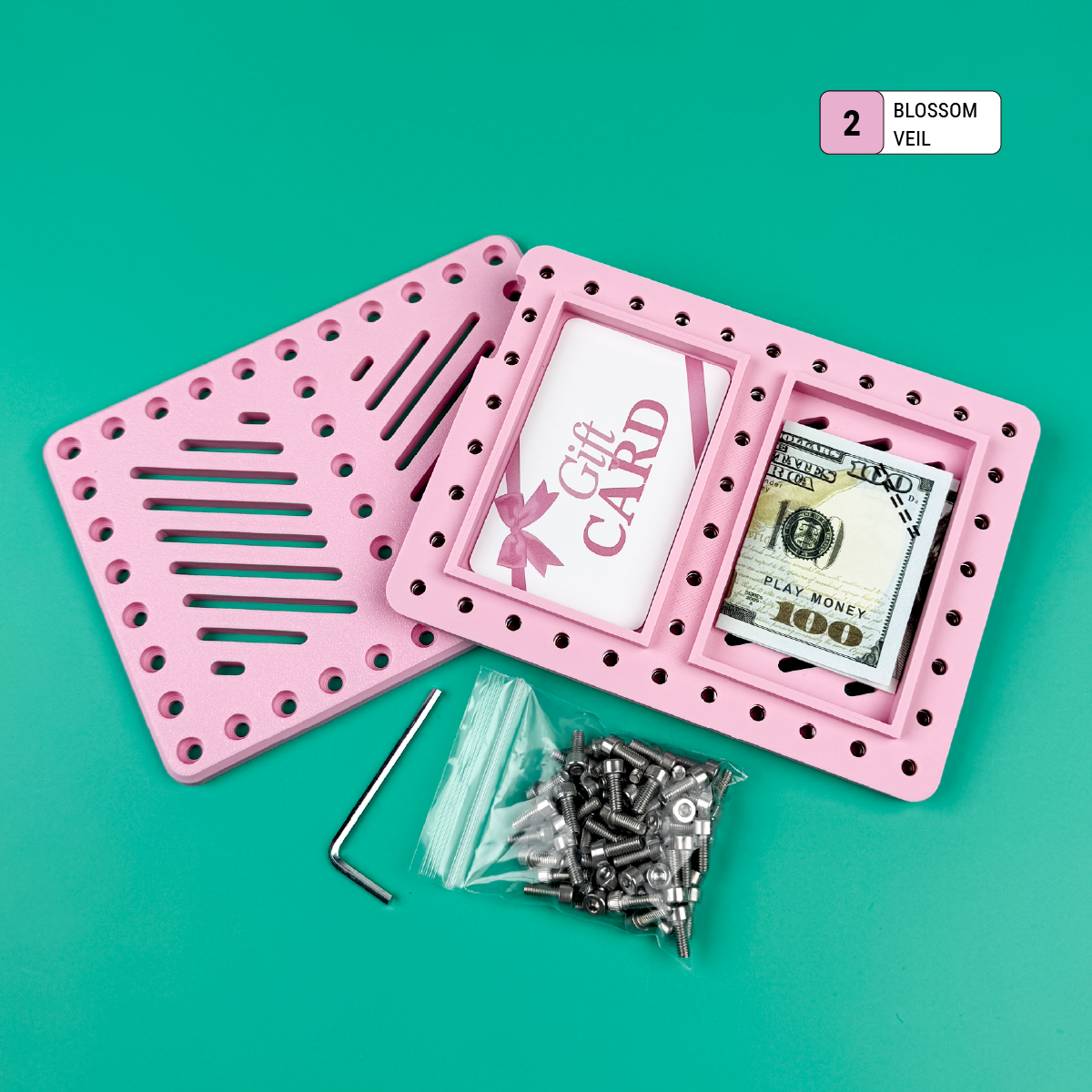 Lockup Duo Gift Card Holder For Her
