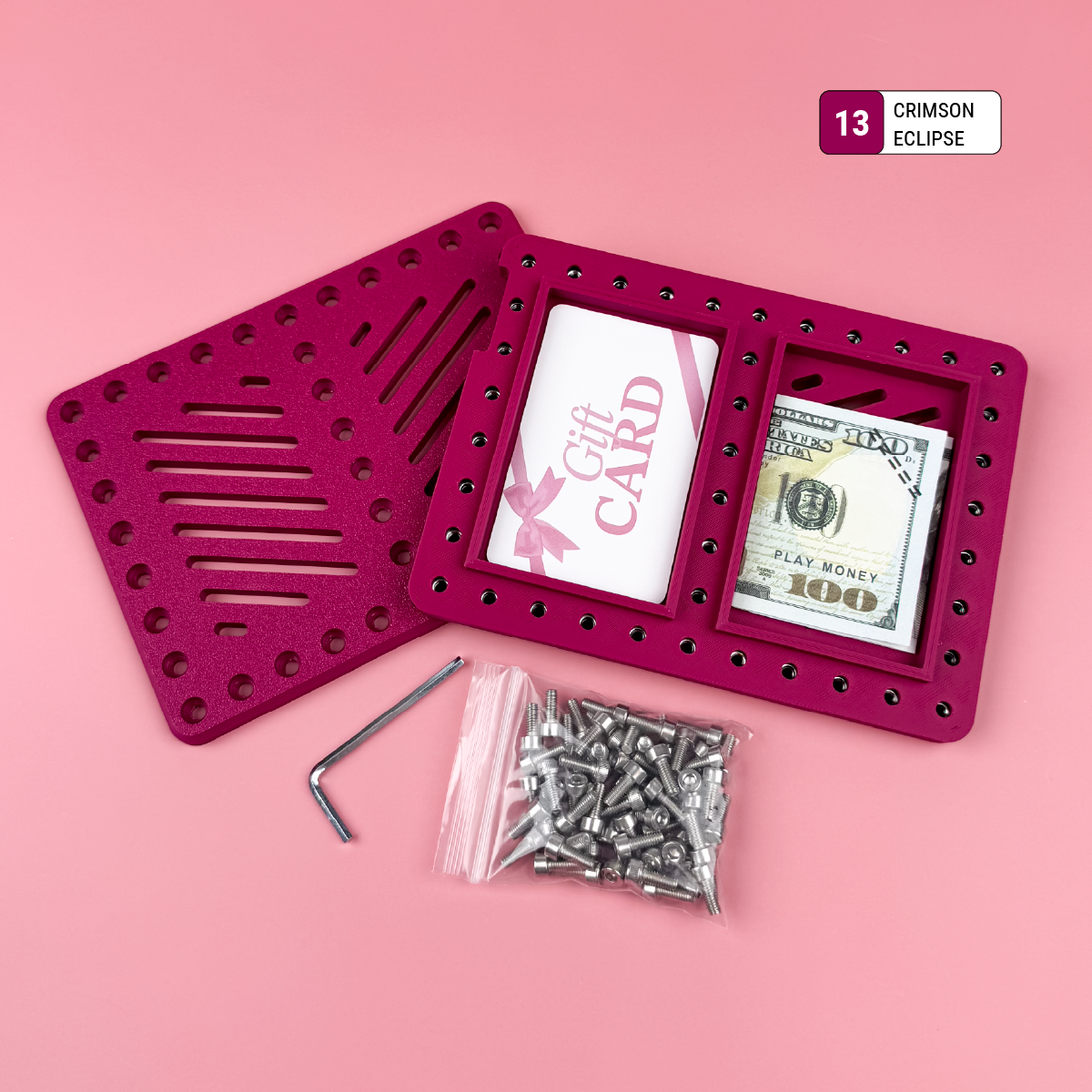 Lockup Duo Gift Card Holder For Her