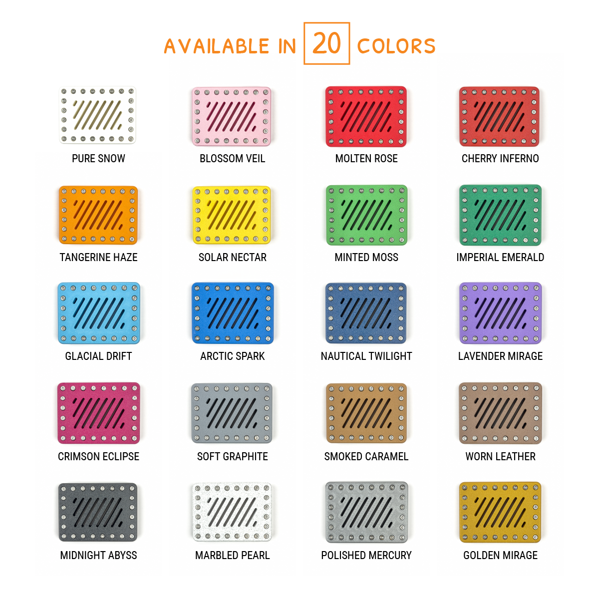 Lockup Duo graduation money holder available in 20 color options for school colors and grad gifts