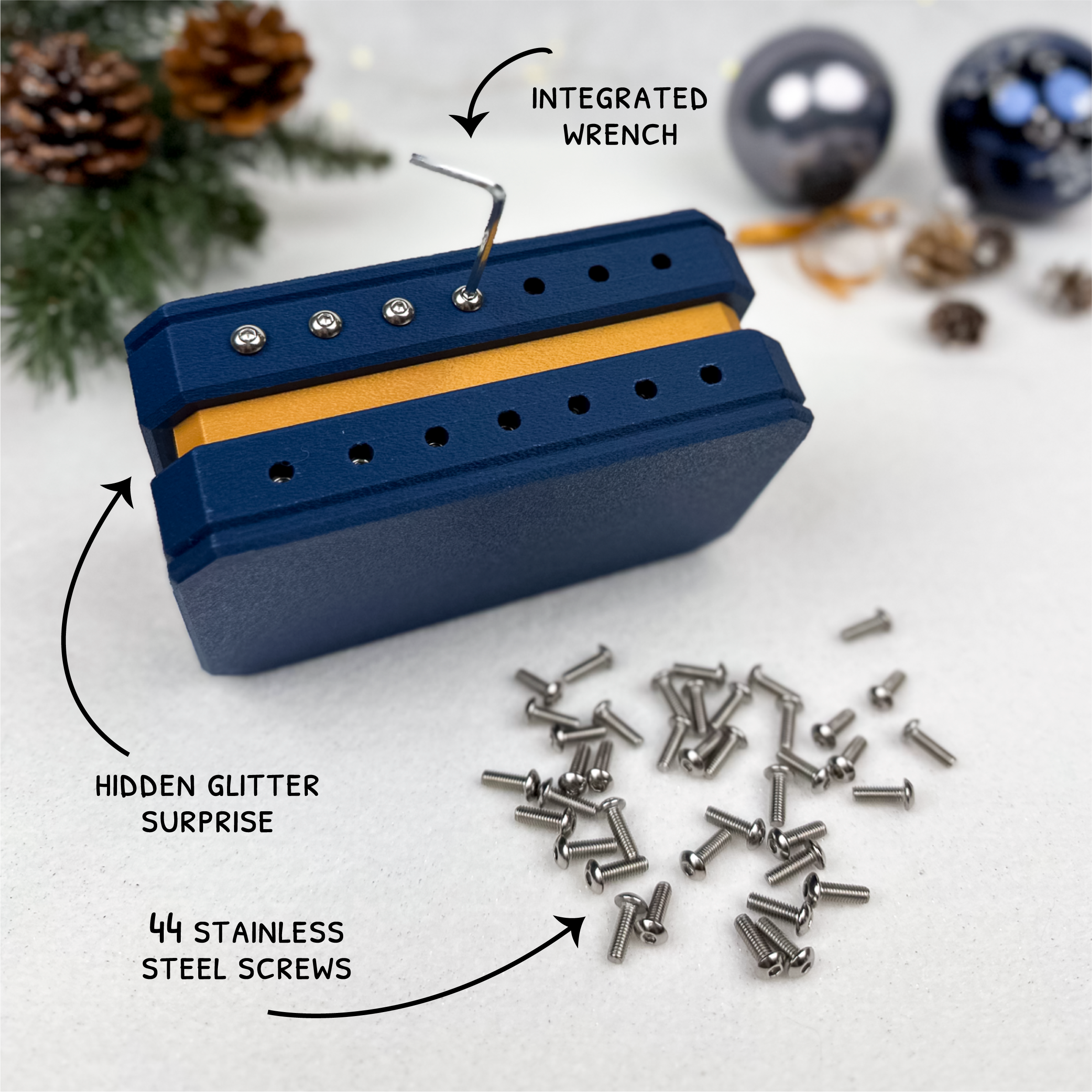 Luxury Annoying Gift Box & Glitter Bomb