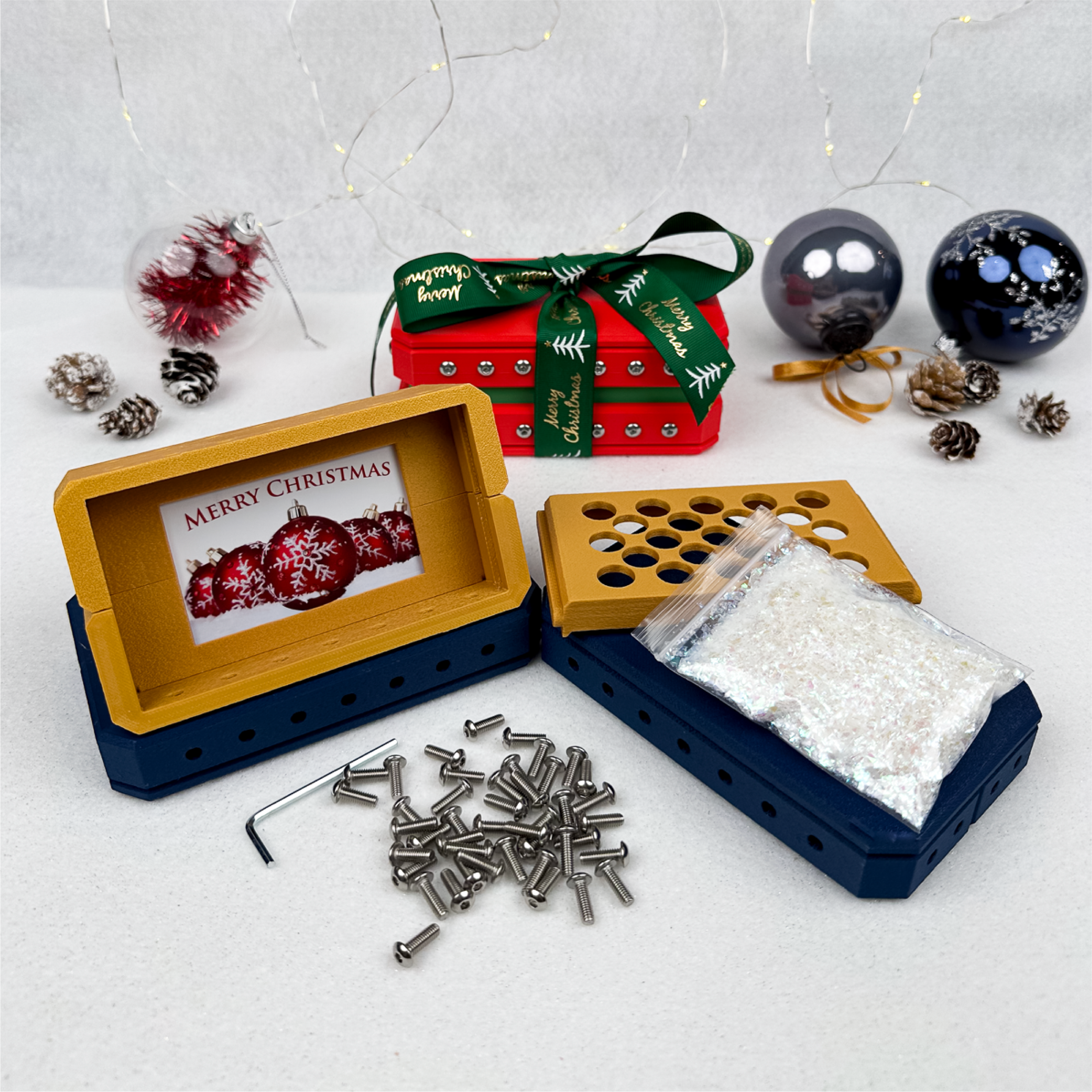 Luxury Annoying Gift Box & Glitter Bomb