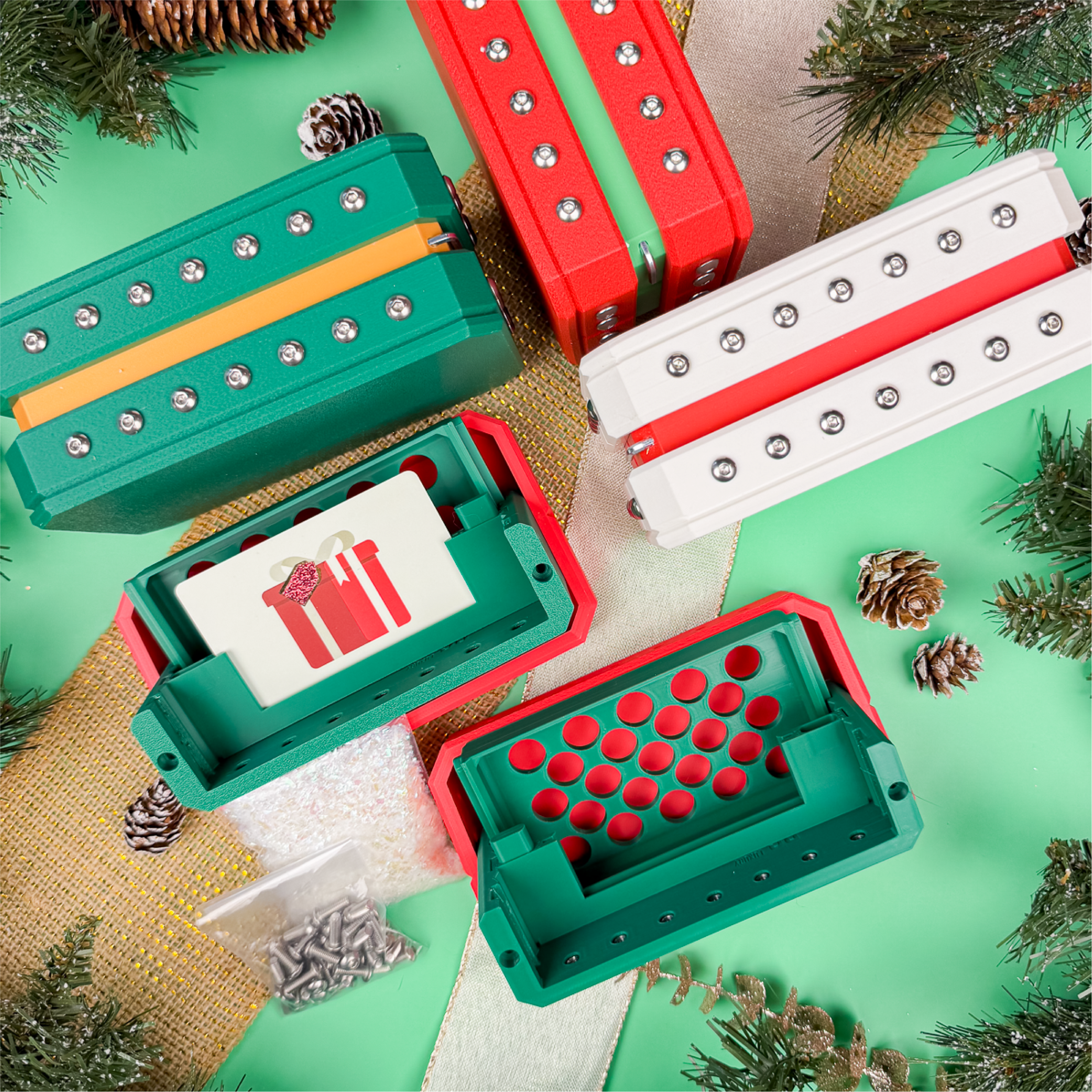 Luxury Annoying Gift Box & Glitter Bomb